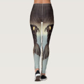 Zwarte karper leggings (Achterkant)