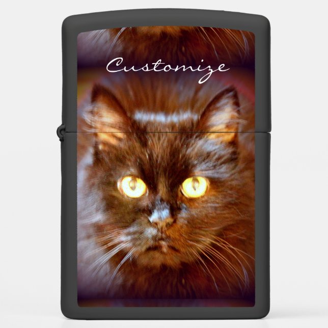 zwarte kat (Voorkant)