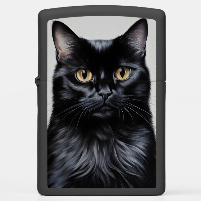Zwarte kat (Voorkant)