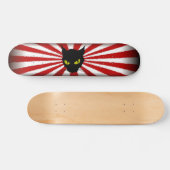 zwarte kat 4 skateboard (Horizontaal)