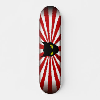zwarte kat 4 skateboard