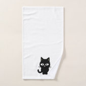 Zwarte kat - Bathroom-handdoekset Bad Handdoek (Handdoek)