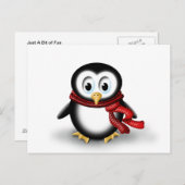 Zwarte kat briefkaart (Voorkant / Achterkant)