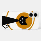 Zwarte Kat Case-Mate iPhone Case (Achterkant (horizontaal))