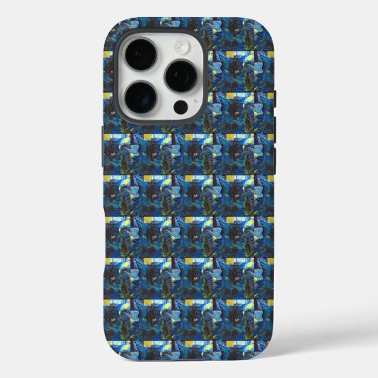 Zwarte Kat Case-Mate iPhone Case (Achterkant)
