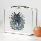 Zwarte kat Crystal Magic Lunchbox (In situ)