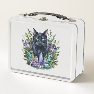 Zwarte kat Crystal Magic Lunchbox