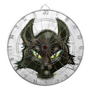 Zwarte kat dartbord