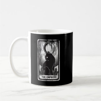 Zwarte Kat Empress Tarotkaart Koffiemok