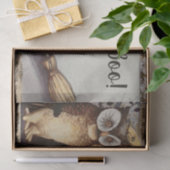  zwarte kat en kippen Halloween Tissuepapier (Geschenk)