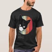 Zwarte Kat Ew Mensen Grafische lichte kleur T-shirt (Voorkant)