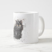 Zwarte kat extra grote beker (Voorkant rechts)