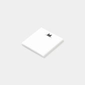 Zwarte Kat gluurt - 3 bij 3 Post-it Post-it® Notes (Schuin)