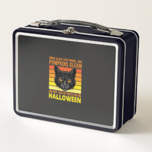 Zwarte Kat Halloween Oude Pompoen Grafiek