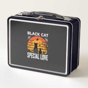 Zwarte Kat Halloween Speciale Liefde Gotisch Ontwe