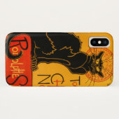 Zwarte Kat  Halloween Steinlen Poster Case-Mate iPhone Case (Achterkant (horizontaal))
