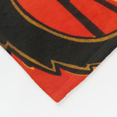 Zwarte Kat  Halloween Steinlen Poster Fleece Deken (Hoek)