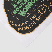  zwarte kat Halloween Tissuepapier (Detail)