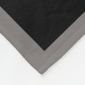 Zwarte kat in het raam fleece deken (Hoek)