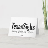 "Zwarte Kat " Kaart (Achterkant)