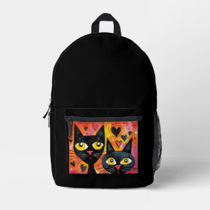 ZWARTE KAT KATTEN RUGZAK