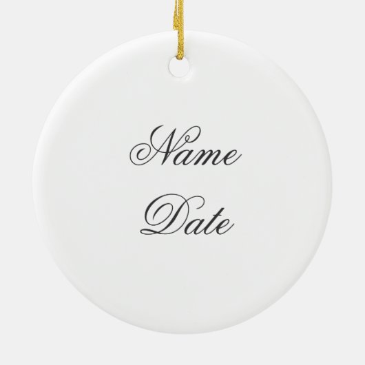 zwarte kat keramisch ornament (Achterkant)