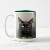 zwarte kat - koffie - mok (Links)