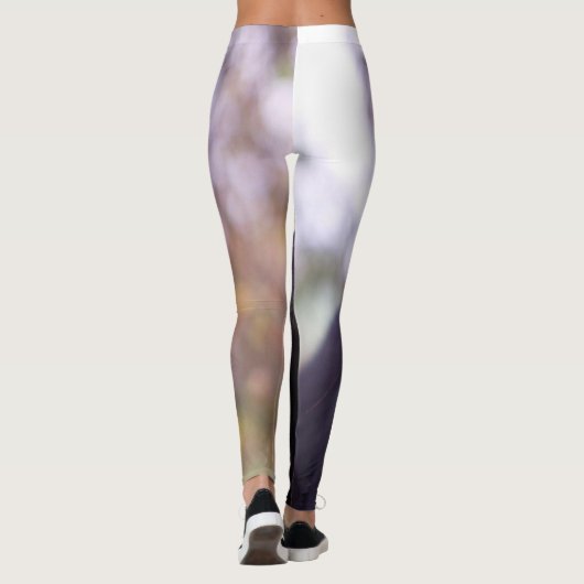 zwarte kat leggings (Achterkant)