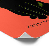 Zwarte kat, Louis Wain Poster (Hoek)