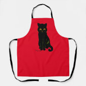 Zwarte kat, Louis Wain Schort (Voorkant)