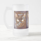 zwarte kat matglas bierpul (Links)