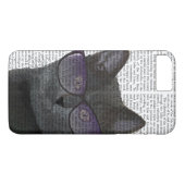 Zwarte Kat met zonnebril 2 Case-Mate iPhone Case (Achterkant (Horizontaal))