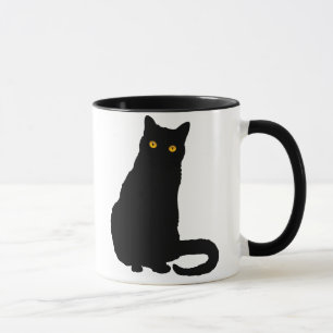 Zwarte kat Mok nummer 1