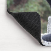 Zwarte kat muismat (Hoek)