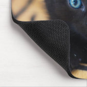 zwarte kat muismat (Hoek)