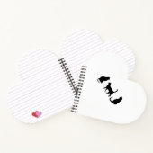 Zwarte kat notitieboek (Binnen)