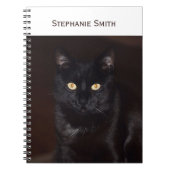 Zwarte kat notitieboek (Voorkant)