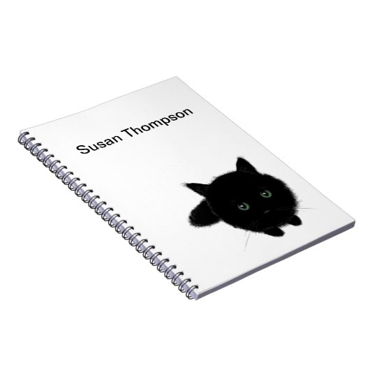 Zwarte kat notitieboek (Rechterzijde)