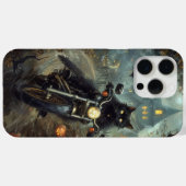 Zwarte Kat op Motorfiets Halloween Griezelen Case-Mate iPhone Case (Achterkant (horizontaal))