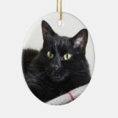 Zwarte kat ornament (Rechts)