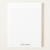 Zwarte kat planner (Achterkant)