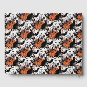 Zwarte kat pompoenen gastenboek (Achterkant)