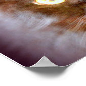 zwarte kat poster (Hoek)