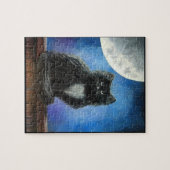 Zwarte Kat - Puzzel (Horizontaal)