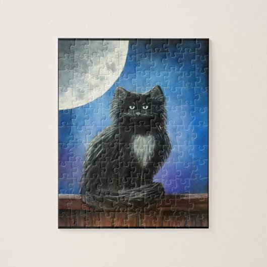 Zwarte Kat - Puzzel (Verticaal)