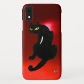 ZWARTE KAT robijn Case-Mate iPhone Case (Achterkant)