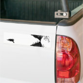 Zwarte kat, Rudyard Kipling Bumpersticker (Op Truck)