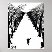 Zwarte kat, Rudyard Kipling Poster (Voorkant)