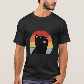 zwarte kat vader zwarte kat attitude kat ouder kat t-shirt