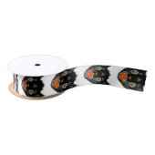 zwarte kat van Halloween Scared Lint (Spoel)